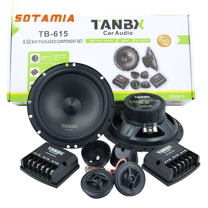 SOTAMIA 60W 6.5 Inch Coaxial S - Audio Music Free Online avaliação e preço