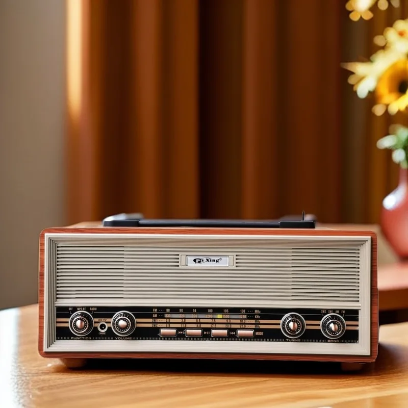 Puxing Vintage Multiband Radio - Audio Music Play avaliação e preço