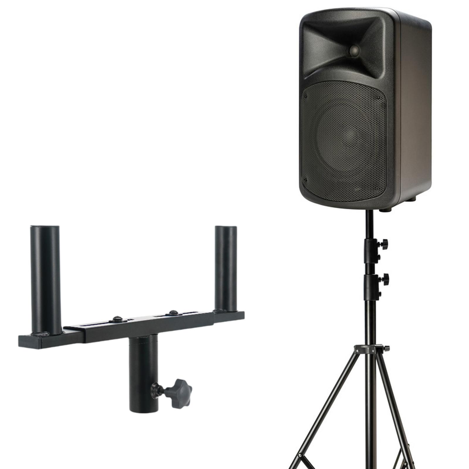 Double Speaker Mount Floor-Sta - Speaker Stand Tripod avaliação e preço
