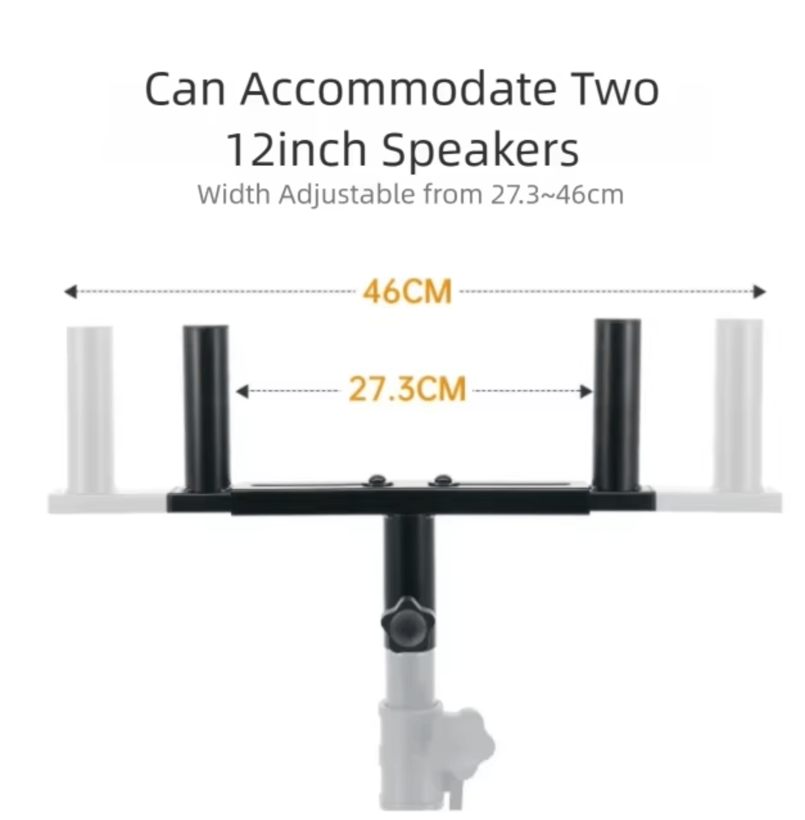 Double Speaker Mount Floor-Sta - Speaker Stand Tripod avaliação e preço