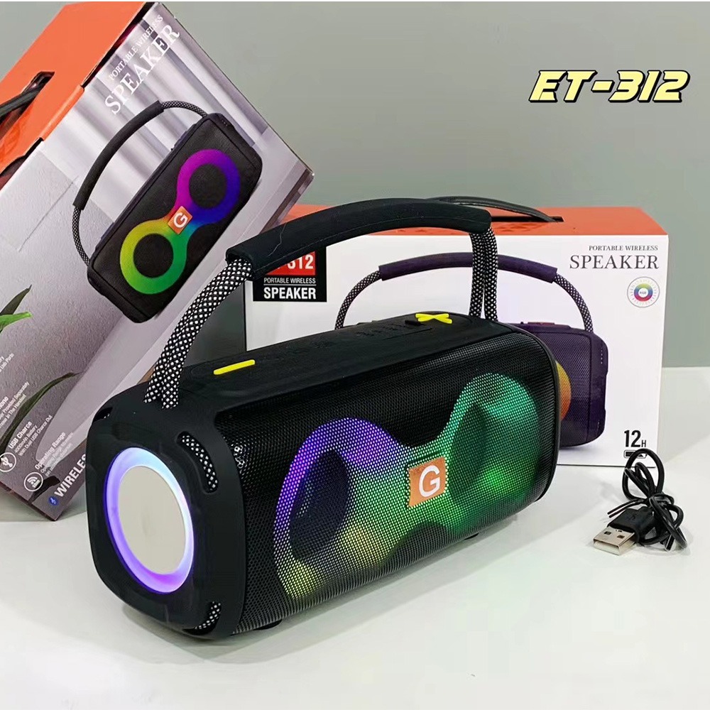 ET-312 Bluetooth Speaker Porta - Audio Music Play avaliação e preço